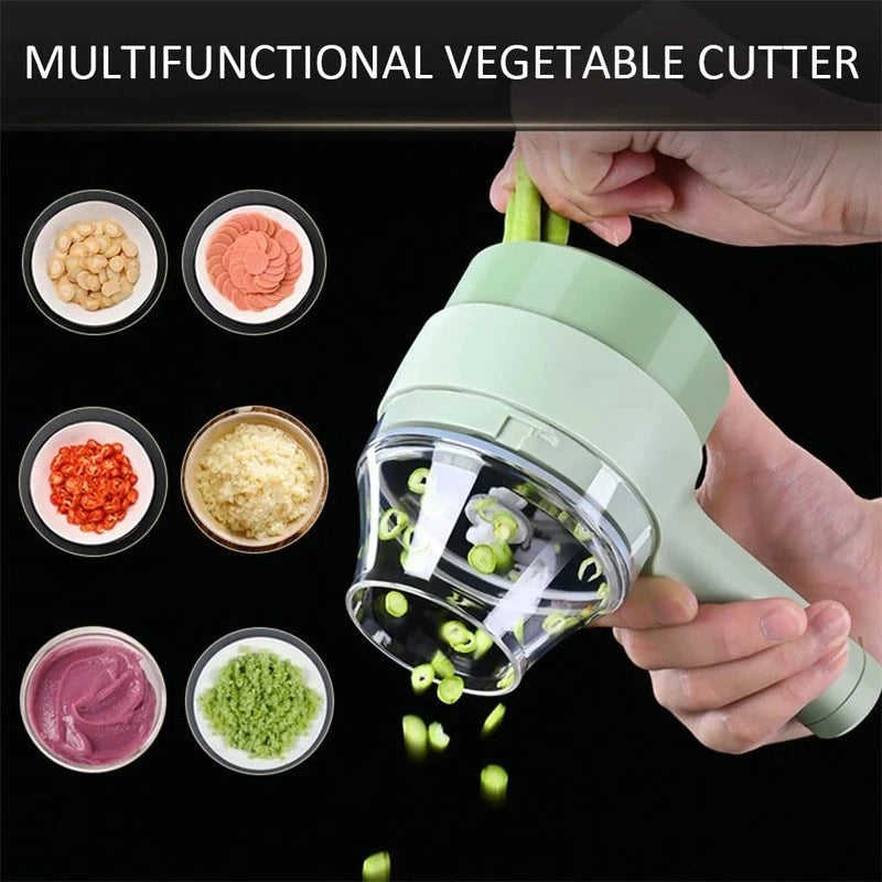 Multi-Functional Manual Food Chopper Compact Hand Held Vegetable